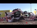 bobcat dancing show at bauma 2022 messe münchen bobcat s76 bolt on bolt off quad track demo