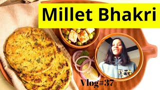 Eat Millet Bhakri | Makki Bhakri | Millet Roti | Green Chatni | Bilona Butter Wholesometales Vlog 37