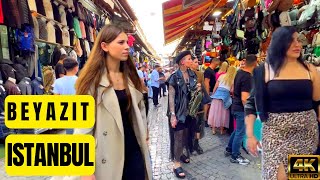 🇹🇷 Istanbul Beyazit Square Beyazit Mosque Bazaar 4K