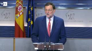 Rajoy traslada a Sánchez la urgencia de formar Gobierno ante la "gravedad" de la situación