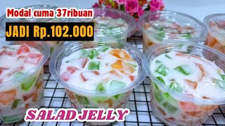 RESEP SALAD JELLY ENAK DAN SEGAR ‼️ IDE JUALAN MODAL KECIL UNTUNG BANYAK