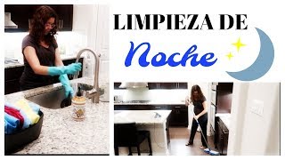 RUTINA DE LIMPIEZA DE NOCHE | MOTIVATE A LIMPIAR TU COCINA CADA NOCHE! CRISTAL