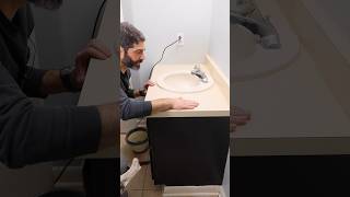 Bathroom Sink Removal Tips - #shorts #homerepairtutor