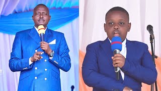 PASTOR BUJJINGO'S SPIRITUAL SON PREACHING AT CANAN LAND