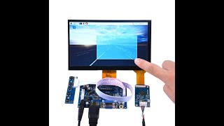 7 inch Capacitive touch screen testing video