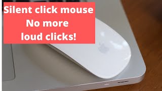 Silent click mouse - Here's how you can do it.