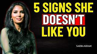 5 Signs She Doesn’t Like You 💔 | Stop Overthinking & Face the Truth | Sadia Khan Motivation