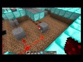 Minecraft Tutorial: Piston Doors - Pressure Plates with Lockout Switch