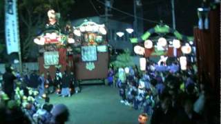 ２０１０（平成２２）年若葉祭（うなごうじ祭）の三ツ車