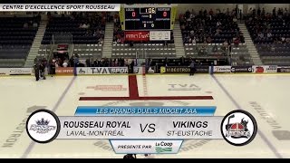 Grands Duels Midget Hockey Rousseau Royal Vs Viking 2015 09 02