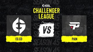 EG.CD vs. paiN - Map 1 [Inferno] - ESL Challenger League Season 45 NA - Group A