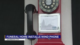 Local funeral home installs ‘wind phone’ to communicate with passed loved ones
