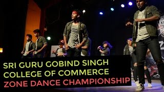 Spectacular Performance by 'Misba' the Western Dance Crew of Sri Guru Gobind Singh College at Zone