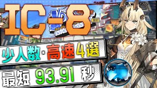 【IC-8】少人数・高速4選(1or2OP Fast Clear Trust Farm)(理想都市-エンドレスカーニバル/Ideal City)【アークナイツ/明日方舟/Arknights】