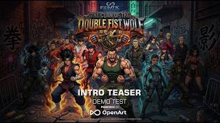#OPENARTAI #SEEDANCE THE CLAN OF THE DOUBLE FIST WOLF™© (DEMO TEST TRAILER)
