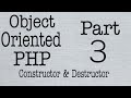 Object Oriented PHP in hindi | Constructor and Destructor | Web Tutorial by Nikhil Koshti