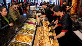 Inside a Busy Turkish Doner Shop | The Line Never Ends