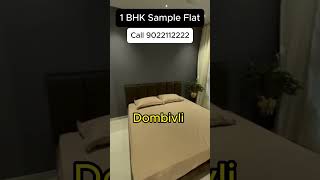 Swaminarayan City Dombivli West |1 BHK Sample Flat Video |  Sample Flat | Latest Video