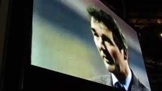 Brian Clough Tribute On The Big Screen At Nottingham Forest v Fulham 17/9/14