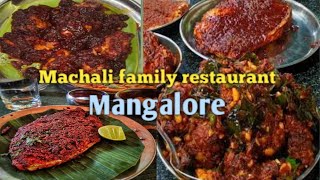 Lunch At Mangalore’s Most Popular SEAFOOD Restaurant, MACHALI | Crab Ghee Roast Prawn Fry Fish Curry