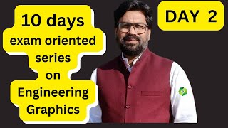 Engineering Graphics complete course in 10 days | Day 2