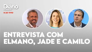 Entrevista com Elmano de Freitas, Jade Romero e Camilo Santana