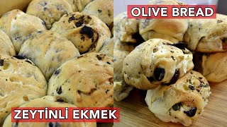 Caramelised Onion \u0026 Olive Bread Recipe💯🍞👌Zeytinli Soğanlı EkmekTarifi💥🍞Mediterranean Olive Bread😋 ♨️