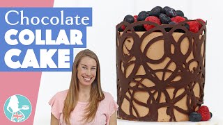 How to Make a Chocolate Collar Cake