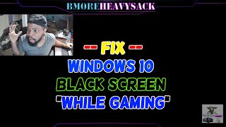 How To Fix Windows 10 Black Screen Crash When Playing Games | GPU Card Artifacts Issue