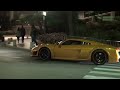 noble m600 acceleration exhaust sound during lil kickdown with wheel spin exotic supersportscar