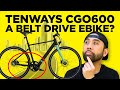 Say Goodbye to Chain Trouble: The Tenways CGO600 Commuter Ebike with Belt Drive! | RunPlayBack