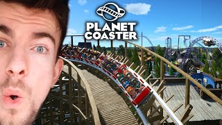 SON TOUT PREMIER PARC D'ATTRACTION 😍 Planet Coaster