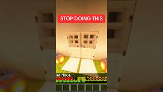 MINECRAFT MOB PROOF DOOR TUTORIAL