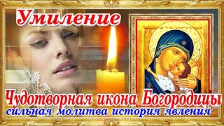 Умиление Псково Печорская икона Богородицы чудотворная молитва история явление