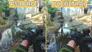 Call of Duty Black Ops Cold War - PS4 PRO Vs PC All Maps Graphics Comparison