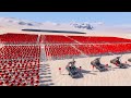 STICKMAN ARMY vs 10.000 KNIGHTS | Ultimate Epic Battle Simulator