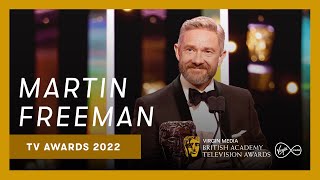 Martin Freeman presents the Leading Actress award | Virgin Media BAFTA TV Awards 2022