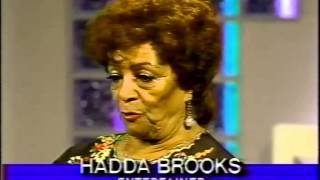 Thelma Carpenter, Hadda Brooks, Joe Franklin Show, 1989, Part 2