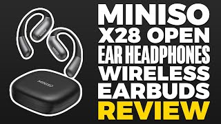 Miniso X28 Open Ear Headphones Wireless Earbuds Review (2025)