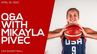 PRE WNBA DRAFT CHAT WITH MIKAYLA PIVEC