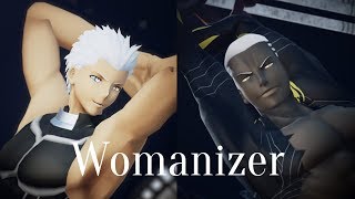 【Fate/MMD】Womanizer【エミヤ】【エミヤオルタ】【FGO】