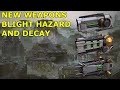 New Weapons Blight Hazard and Decay. War Robots Test Server