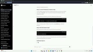 how to run python notebook from command line