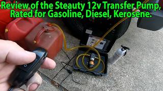 Review of the Steauty 12v Transfer Pump. My Best Purchase this Year.