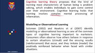 Consumer Behaviour Unit 3 Session 4