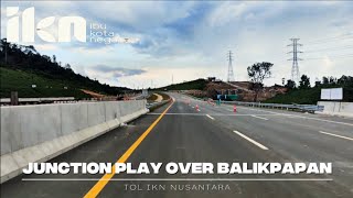 IKN HARI INI‼️ GIRDER BOX JUNCTION TOL IKN 3A!!TERKONEKSI PLAY JL.PETI KEMAS KARIANGAU BALIKPAPAN