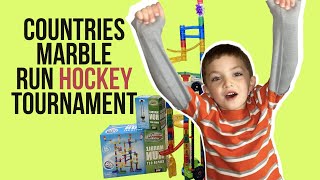 Marble Run Hockey Tournament | Marble Race | Countries Tournament