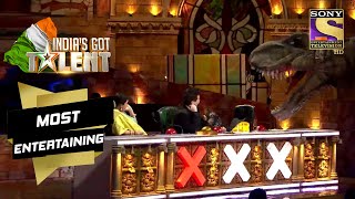 These Topmost Amusing Acts Of IGT Are Full Of Comedy |India's Got Talent Season 8|Most Entertaining