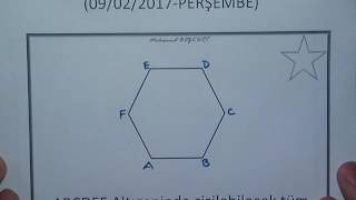 5. Sınıf Matematik- Çokgenlerde Köşegen Çizimi