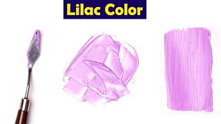 What Color Make Lilac - Mix Acrylic Colors